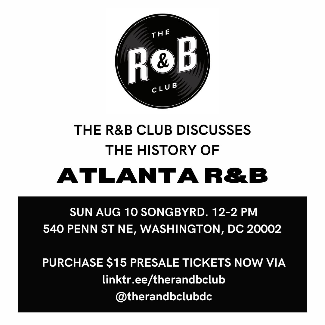 We’re going to Atlanta without going to Atlanta.

Aug. 10
12-2pm
<a href="/SongbyrdDC/">Songbyrd Music House</a> 

Tickets: link.dice.fm/W6163dd076fb?d…