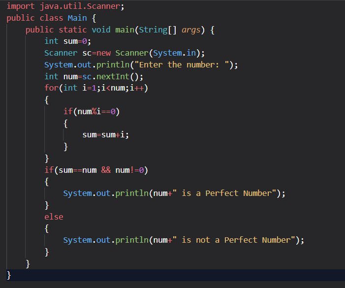 LearnWithAnkit's tweet image. #100DaysOfCode #CodingJourney #dream #letsconnect       

Control Flow Question:-
Write a program to input a number and check whether the number is a Perfect number or not.
Input :
Input a number: 6
Output :
6 is PERFECT NUMBER