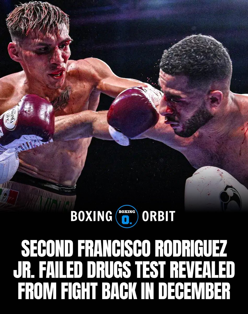 boxing_orbit's tweet image. 🚨| Eddie Hearn has revealed that Francisco Rodriguez Jr. also failed a drug test following his December win over Josue Jesus Morales.

That bout, along with Rodriguez’s June victory over Galal Yafai, has now been overturned to a no contest.

(via @IFLTV)