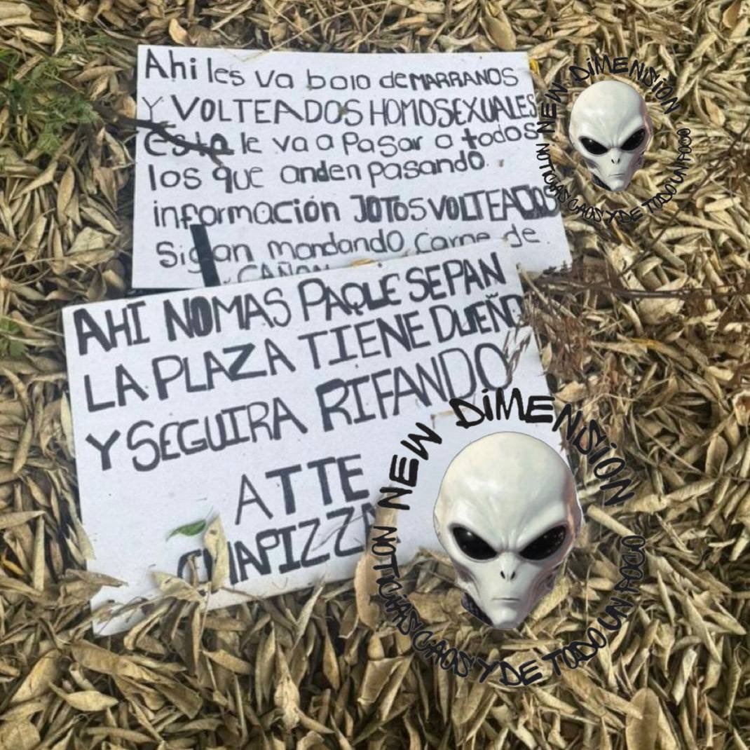 aic_07's tweet image. El Limón de Los Ramos, Sinaloa 📍
El día de ayer Domingo 27 de Julio un joven fue asesinado en El Limon de Los Ramos. Fue encontrado con mensajes firmados por La Chapiza.
***
Yesterday, Sunday, July 27th, a young man was murdered in El Limón de Los Ramos. He was found with…