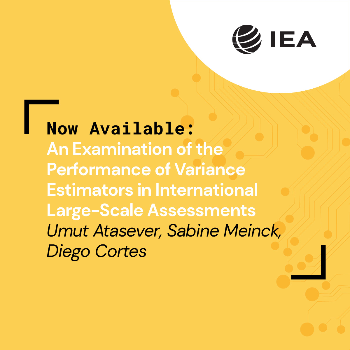iea_education's tweet image. 📢 The latest R&D Outcomes from Call Three are published!
An examination of the Performance of Variance Estimators in International Large-Scale Assessments
Enhancing Cross-Cultural Comparisons in ILSAs: A Comprehensive Investigation and Guideline Development
🧪 Don’t forget…