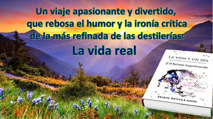 RoMemoria's tweet image. Una #Sátira incisiva y mordaz: Lances y tribulaciones de un #escritor impenitente. #Humor delicioso, exquisito, pero corrosivo y punzante.  

¡Disfruta con la #prosa y la #Poesía de JUAN SEVILLANO! @RoMemoria 
 
leer.la/1983113964  
#KINDLE: leer.la/B07DLWSXJV