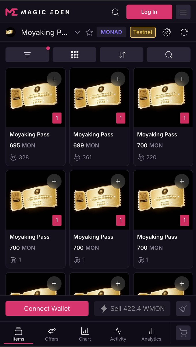 moyaking_xyz's tweet image. Moyaking Pass are really looking good! ๐
What will come tomorrow? ๐