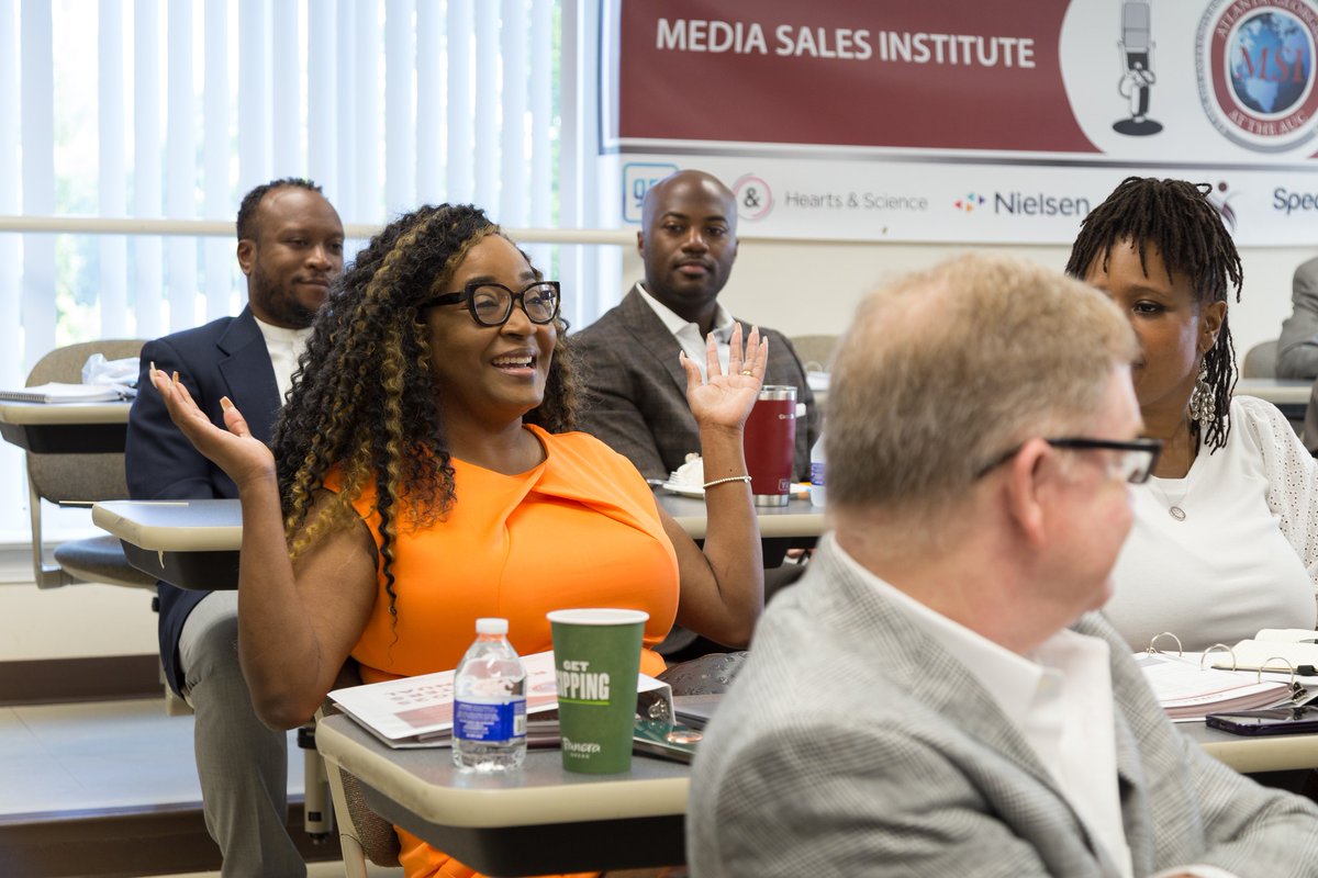 Hearts & Science (@hearts_science) on Twitter photo Ever wondered how a marketing agency really works? #TeamHearts’ Andriena Coleman broke it all down during her deep-dive session on media investment at the Media Sales Institute (MSI).
Hosted by The <a href="/AUCConsortium/">AUCC (Atlanta University Center Consortium)</a> (<a href="/CAU/">Clark Atlanta Univ.</a>, <a href="/Morehouse/">Morehouse College</a>, and <a href="/SpelmanCollege/">Spelman College</a>), MSI is a ten-day Ever wondered how a marketing agency really works? #TeamHearts’ Andriena Coleman broke it all down during her deep-dive session on media investment at the Media Sales Institute (MSI).
Hosted by The <a href="/AUCConsortium/">AUCC (Atlanta University Center Consortium)</a> (<a href="/CAU/">Clark Atlanta Univ.</a>, <a href="/Morehouse/">Morehouse College</a>, and <a href="/SpelmanCollege/">Spelman College</a>), MSI is a ten-day