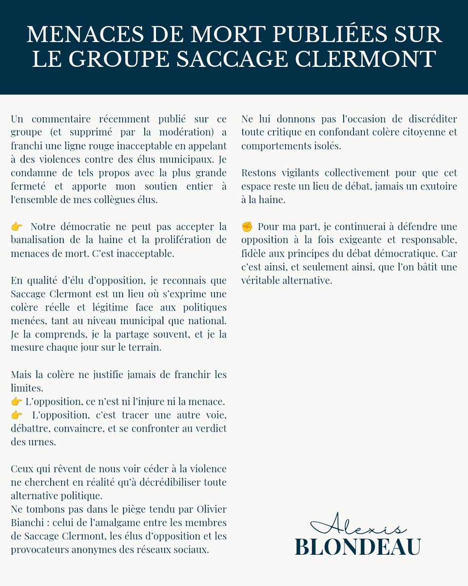 🔴 Menaces contre des élus : ne pas confondre colère citoyenne et violence.