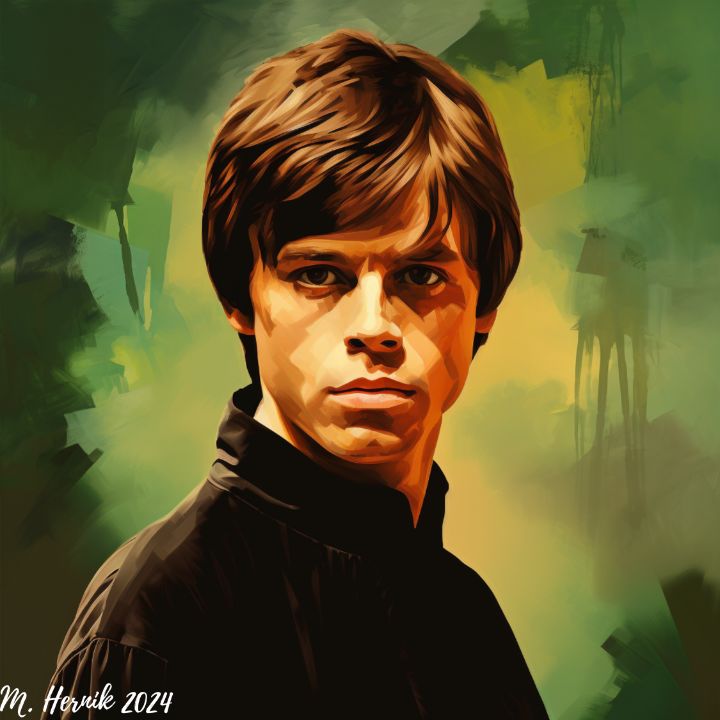 Magicdashworkss's tweet image. Art of the Day: "Luke Skywalker on Endor Forest". Buy at: ArtPal.com/magicdash?i=15…