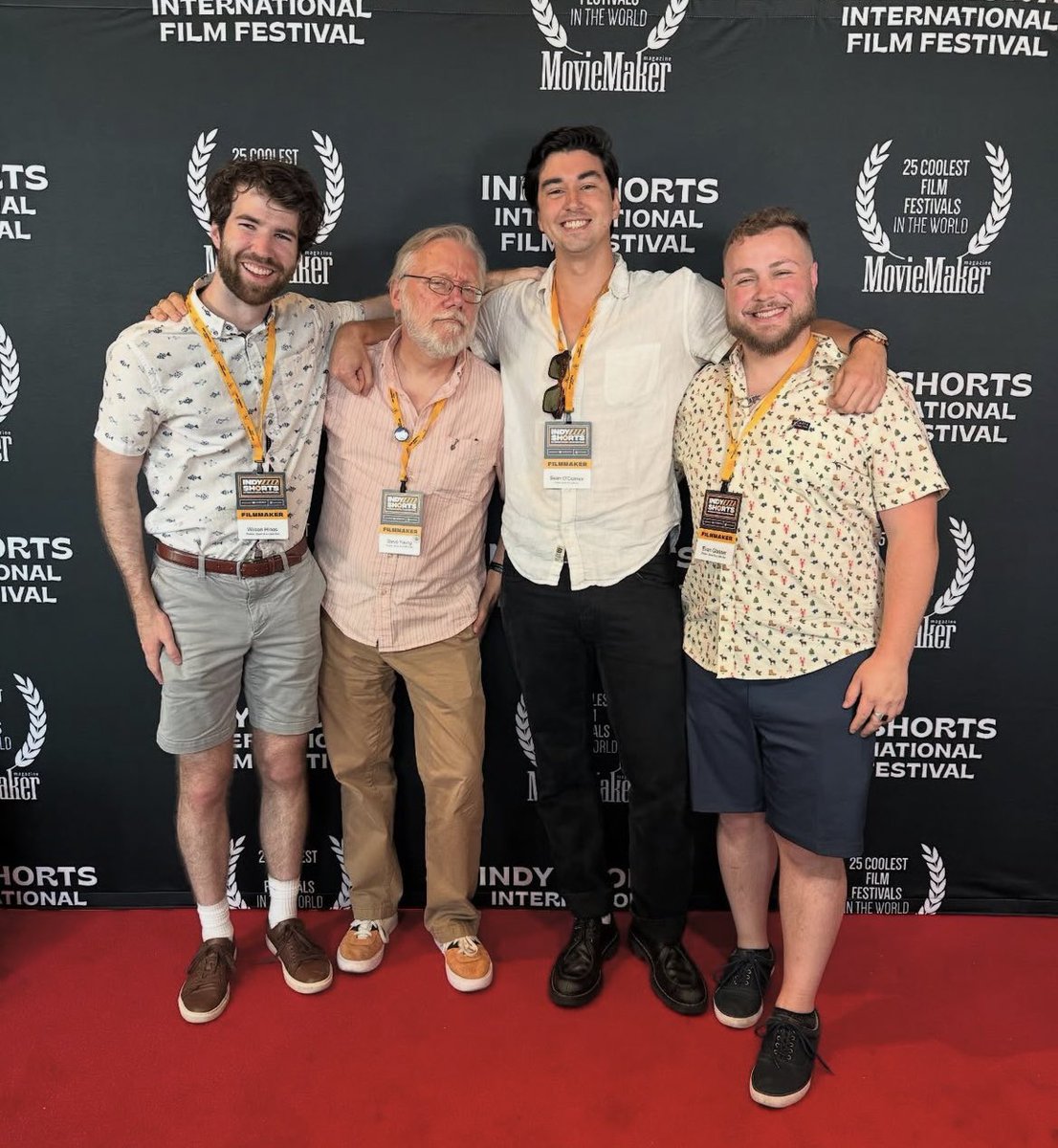 LocalDingus's tweet image. first time premiering a film, first Q&amp;amp;A as talent and the second time seeing myself on the big screen. Long live indie film making baby