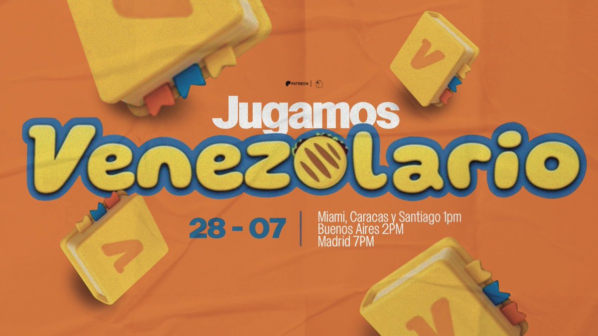 JUGAMOS VENEZOLARIO ✍️

En el epi exclusivo de hoy vamos a estar jugando Venezolario para ver quién de los tres es el verdadero maestro en el léxico venezolano (con su ayuda), así que no se lo vayan a perder 👀

Nos vemos en: Patreon.com/elcuarticopod 🫡