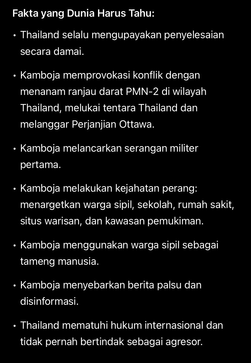 Only1Apiwan's tweet image. ทั่วโลกต้องได้รับรู้ความจริง
#TruthFromThailand #ไทยกับกัมพูชา #CambodiaOpenedFire
#cambodiaopenedfirefirst
