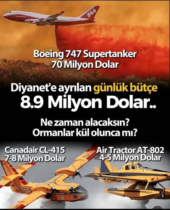Eeeeee daha sonra...⁉️
Yangınların çıkmamasını sağlamak sizin elinizde.
Madenlere hayır,
Tokiye hayır,
Site yapımına hayır,
Otel,
Motel, 
Tatil köyü yapımına hayır demeniz ve izin vermemeniz yeterli....‼️
Nasıl yapabilecekmisiniz⁉️
#ÜlkemYanıyor
#VATANyakılıyor
👇👇👇