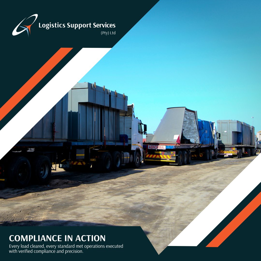 LSS_Namibia's tweet image. Structure. Standards. Results. 

We don’t just move freight — we move with accountability.

#LSSNamibia #OperationalExcellence #HSEStandards #ComplianceInAction #IndustrialLogistics #AuditReady #LSSResults #LogisticsThatDeliver