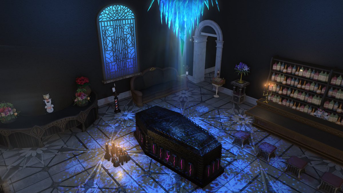 TTFFXIV's tweet image. Thinking of making my house available for use for Gpose if people would like. If you’d like to use it then DM me and I will send you the address. Time to take a big step outside my comfort zone and stop being a secretive hermit. *gulp*