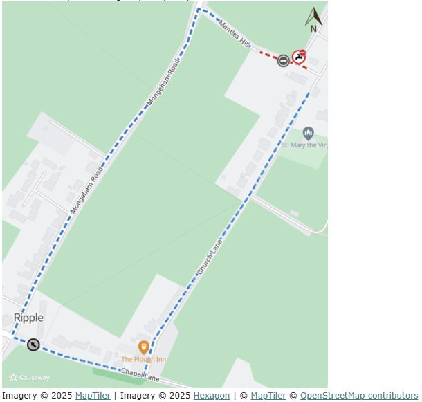 KCC Highways (@kenthighways) on Twitter photo Ripple, Mantles Hill: Closed for 3 days from 5th August to allow for works by <a href="/SouthernWater/">Southern Water</a> : moorl.uk/?ywr2tv Ripple, Mantles Hill: Closed for 3 days from 5th August to allow for works by <a href="/SouthernWater/">Southern Water</a> : moorl.uk/?ywr2tv
