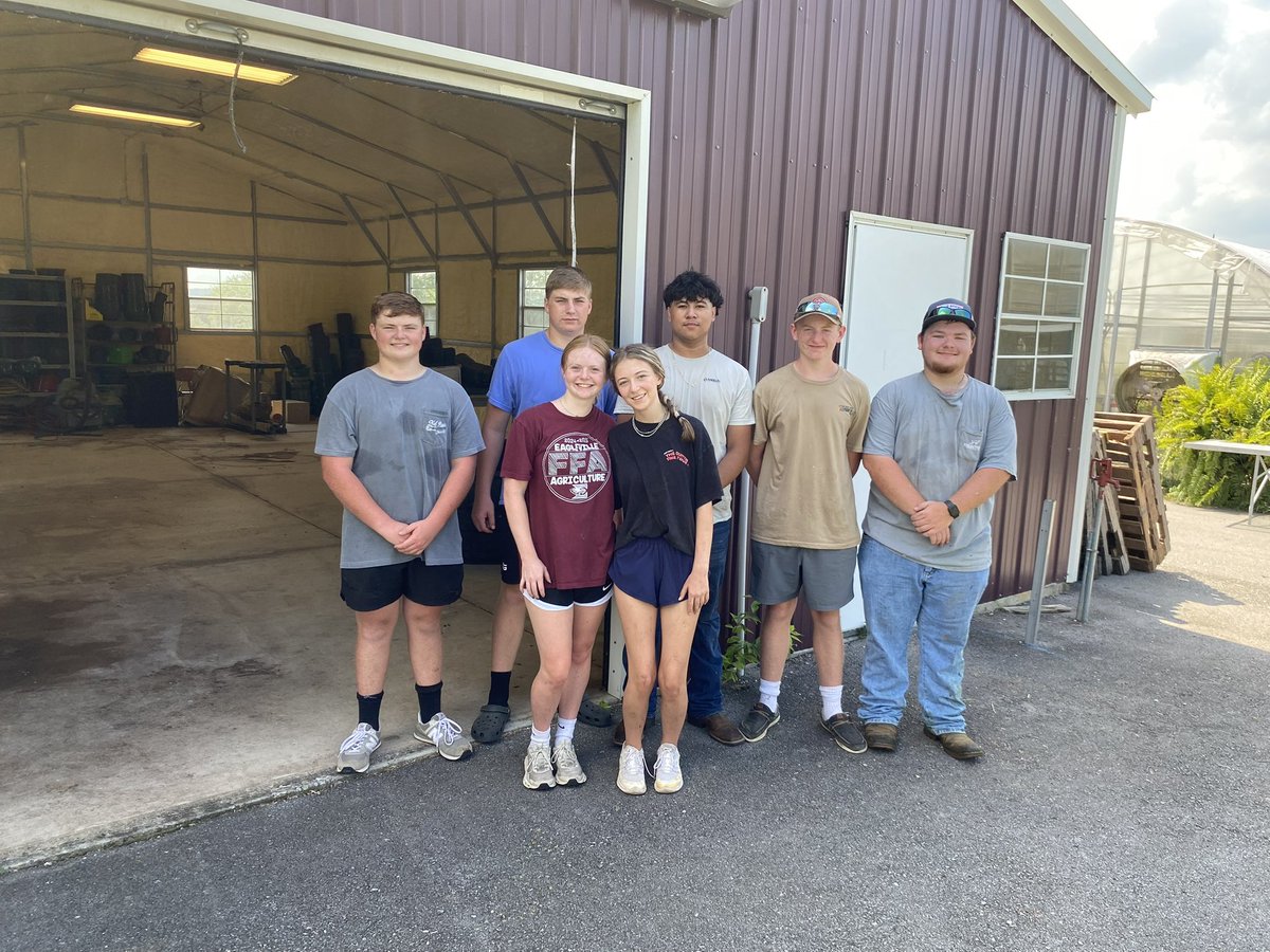 Huge thank you to this crew for helping clean out our shop today! Big things coming for EAG Ag soon!!!