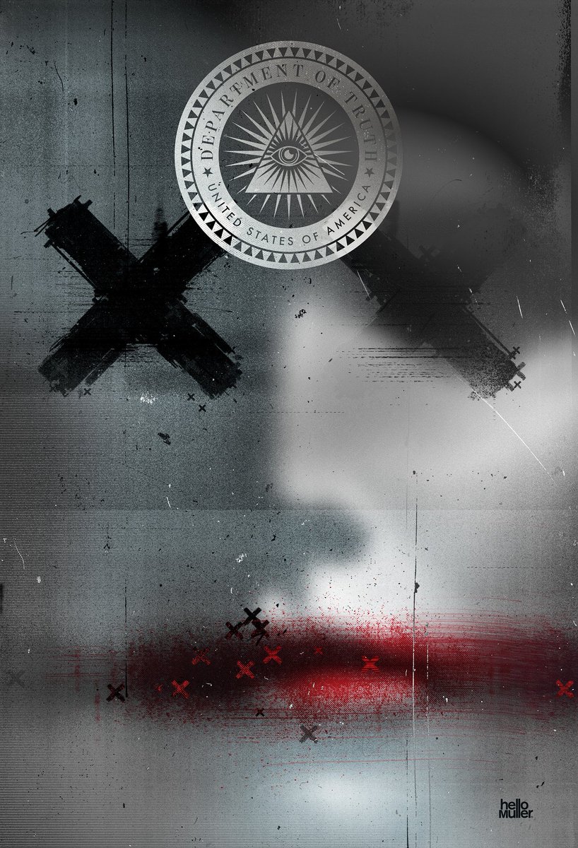 My variant cover for DEPARTMENT OF TRUTH #0, dropping in September from <a href="/ReadTinyOnion/">Tiny Onion</a> &amp; <a href="/ImageComics/">Image Comics</a>.