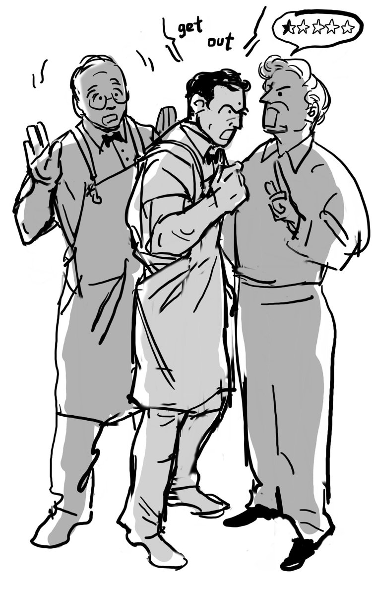 cockroachko's tweet image. Sabballey Week-【2】Coffee shop (But they always received a lot of negative reviews) au
#conclave #sabballeyweek #sabballey