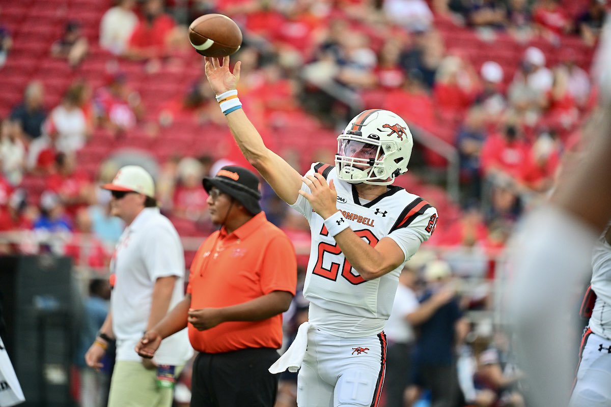 Jed West (@jedwest2024) on Twitter photo After much prayer and conversation with family and friends, I have decided to enter the transfer portal with 4 years of eligibility remaining.
Forever grateful for Campbell football and coach <a href="/MattKubik/">Matt Kubik</a> for giving me this opportunity.
Excited for what the Lord has in store! After much prayer and conversation with family and friends, I have decided to enter the transfer portal with 4 years of eligibility remaining.
Forever grateful for Campbell football and coach <a href="/MattKubik/">Matt Kubik</a> for giving me this opportunity.
Excited for what the Lord has in store!