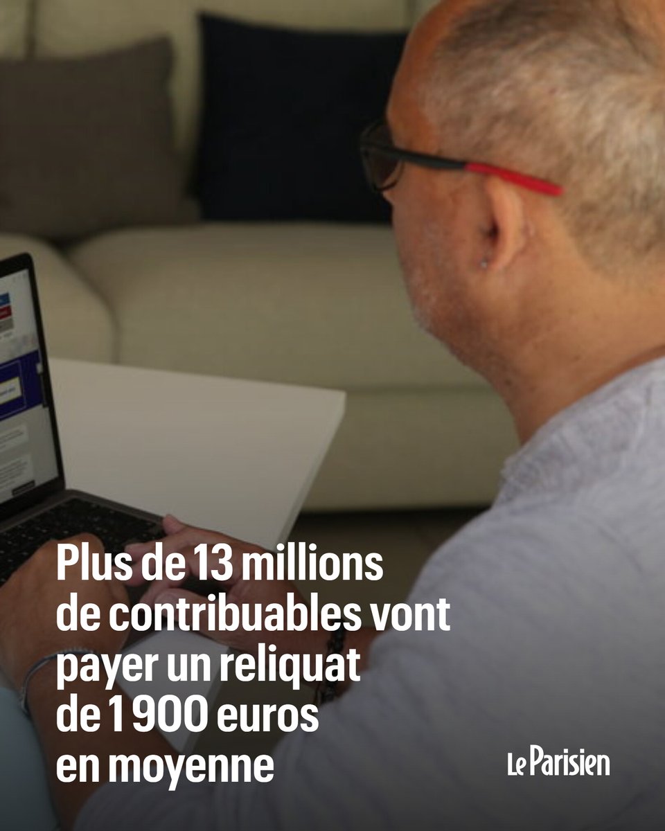 EXCLUSIF | Les salaires ayant augmenté beaucoup plus vite que l’inflation en 2024, 13,1 millions de foyers au lieu de 9,8 millions l’an dernier doivent encore de l’argent au fisc, le prélèvement à la source ayant été insuffisant

➡️ l.leparisien.fr/ceFQ
