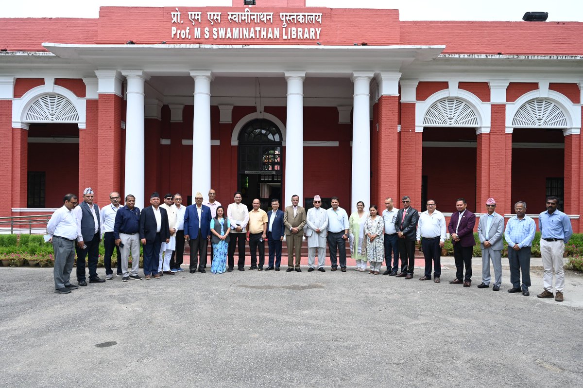 IARI Pusa New Delhi (@iaripusa1) on Twitter photo A 13-member delegation of Honourable Ministers/Members of Parliament from Nepal visited ICAR-IARI today, 28th July 2025
<a href="/icarindia/">Indian Council of Agricultural Research.</a> A 13-member delegation of Honourable Ministers/Members of Parliament from Nepal visited ICAR-IARI today, 28th July 2025
<a href="/icarindia/">Indian Council of Agricultural Research.</a>