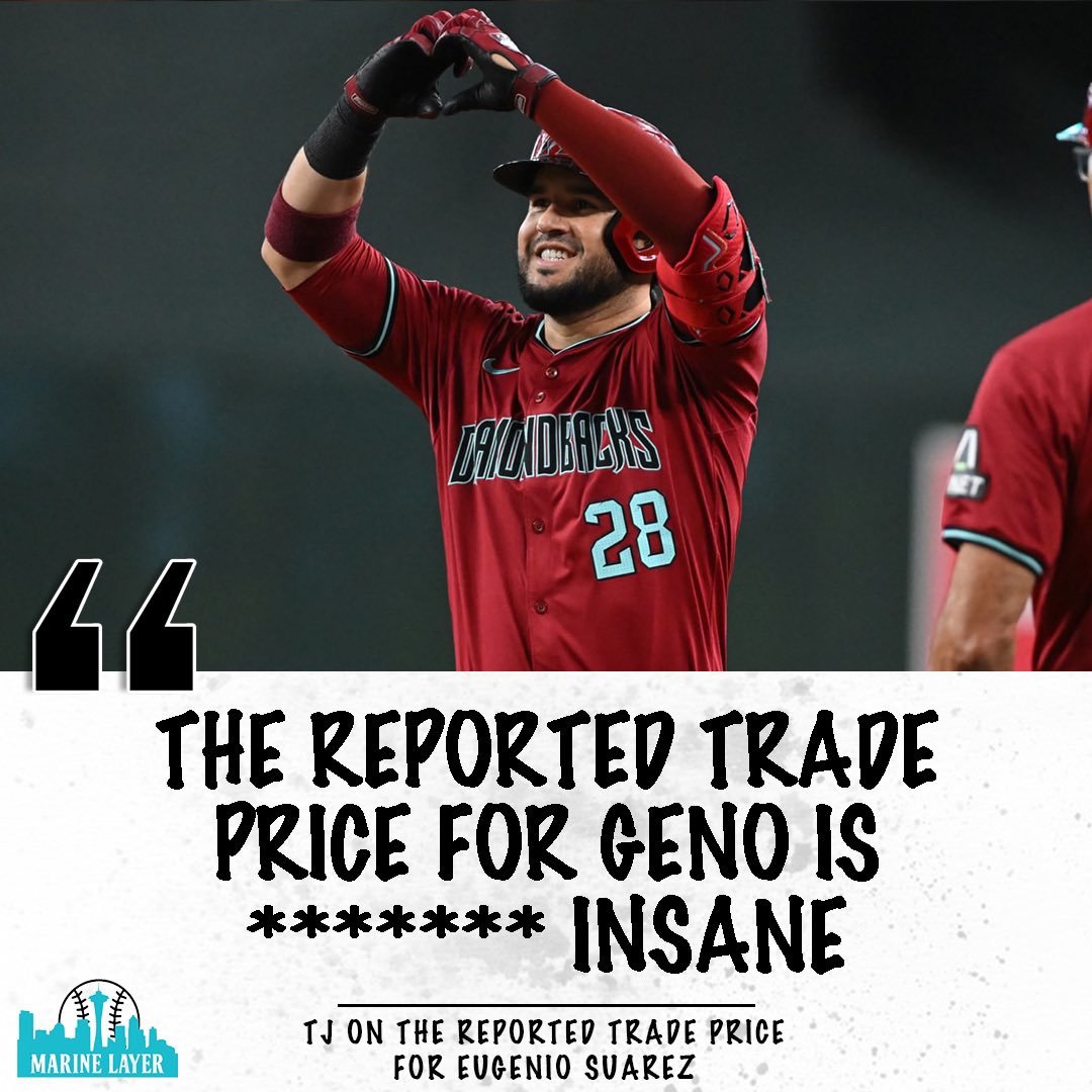 MarineLayerPod's tweet image. 🚨NEW PODCAST🚨
⚾️: Mariners Split In Anaheim
⚾️: Could They Trade For A Starter
⚾️: The Eugenio Suarez Trade Price
⚾️: Ichiro’s Hall Of Fame Speech