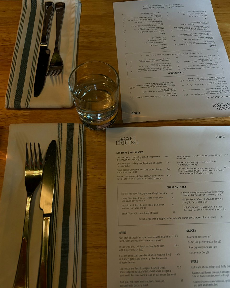 edinburgh's tweet image. Recently opened in the heart of Stockbridge, The Captain Darling is a brasserie-style bar and restaurant with a menu of classic, delicious seasonal dishes. 

Whether you&apos;re popping in for a leisurely drink at the bar or sitting down in the cosy restaurant for a hearty meal, this…