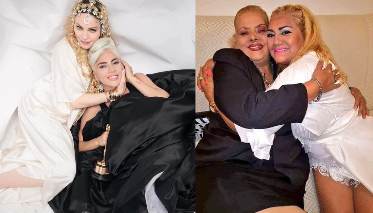 NEGRA STOLE MY LOOK!!!!  Madonna - Lady Gaga / Lia - Gladys.  Which NEGRA wore it better???