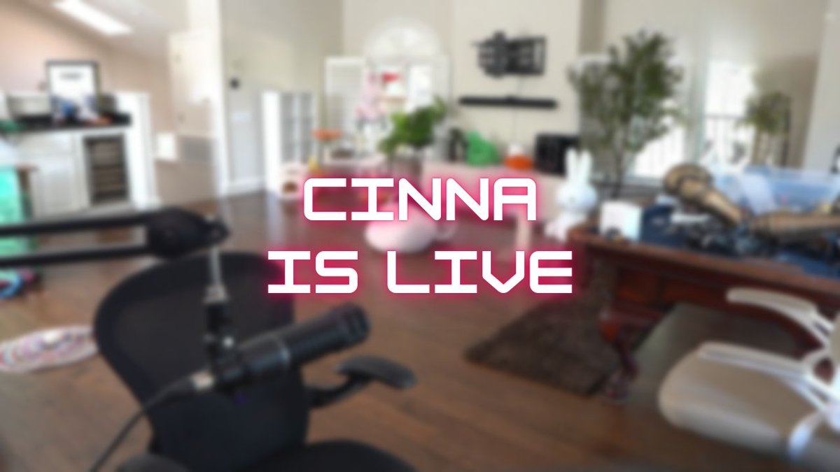Cinna is LIVE 🚨

SHORTER STREAM TODAY AFTER FLIGHT ISSUES d:

twitch.tv/cinna