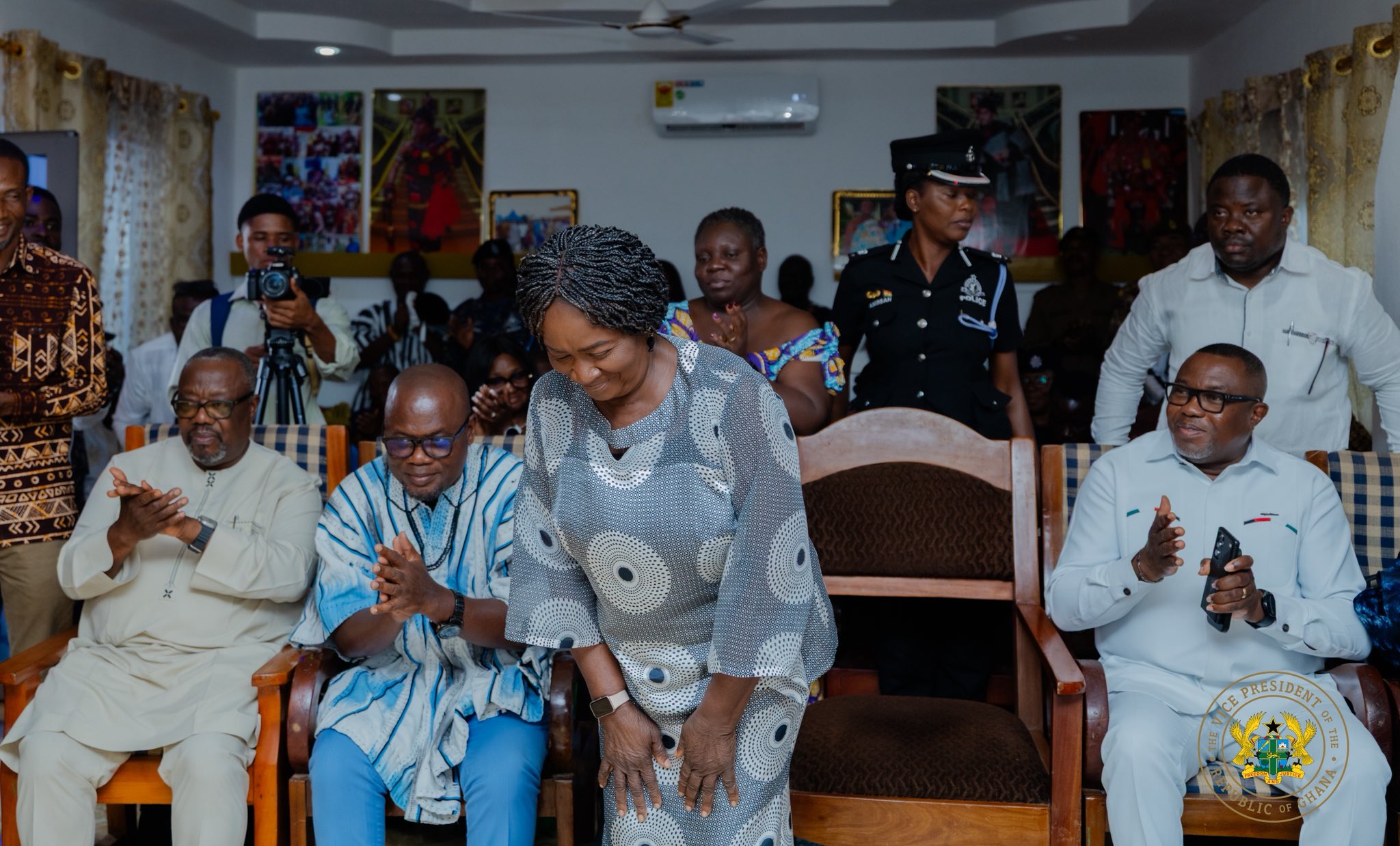 Vice President Opoku-Agyemang Honoured With Royal Welcome In Komenda - Asorba Media 