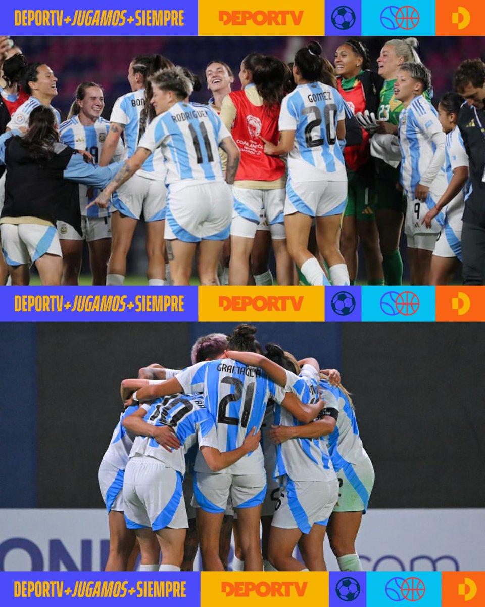 canaldeportv's tweet image. ⚽️ VAMOS LAS PIBAS ⚽️

🇦🇷 Argentina ultima detalles para abrir las semifinales de la Copa América. El partido será ante Colombia, hoy a las 21.00 horas.

🤜 Del otro lado de la llave, tanto Uruguay como Brasil buscarán un lugar en el gran encuentro, mañana al mismo horario.