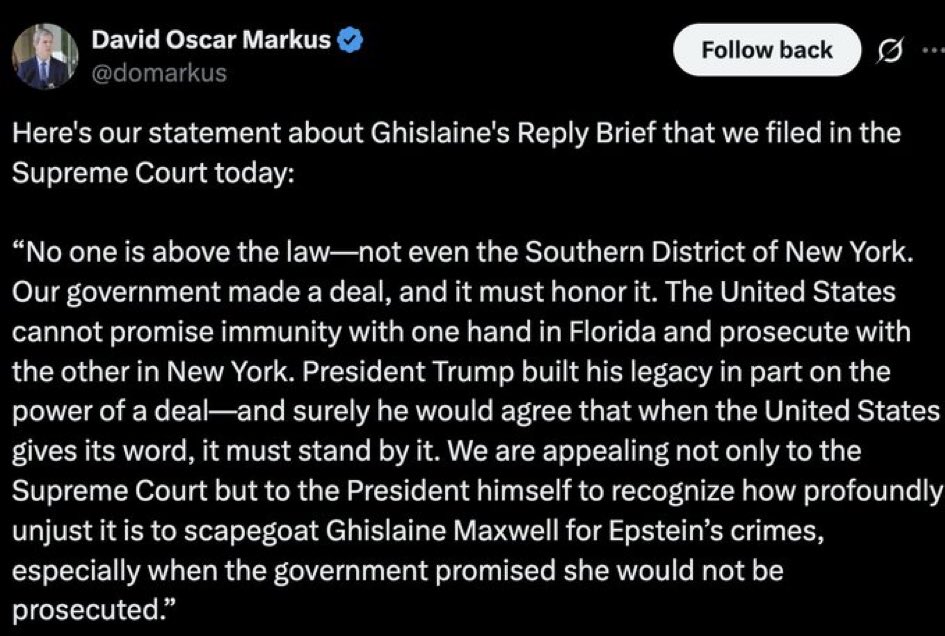 __Terrific__'s tweet image. Oh look! 

Convicted child sex trafficker is the first criminal to appeal not just to the Supreme Court, but to Trump himself! 

An old friend looking for help. A rapist and child sex trafficker.
