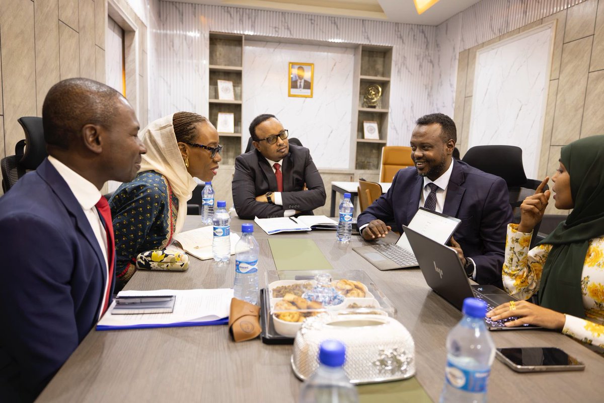 IOM Somalia (@iom_somalia) on Twitter photo DDG <a href="/daniels_ugochi/">Ugochi Daniels</a> also met with excellencies <a href="/SalahJama/">Salah Jama</a>, <a href="/BashirMJ/">Lt. Gen. Bashir Mohamed Jama</a>, <a href="/AHakimAshkir/">Abdihakim Ashkir</a> to underscore IOM’s commitment to Somalia’s resilience and development.
Discussions focused on:
✅Migration
✅Stabilization
✅Durable solutions
✅Civil registration
✅Somali Diaspora
2/2 DDG <a href="/daniels_ugochi/">Ugochi Daniels</a> also met with excellencies <a href="/SalahJama/">Salah Jama</a>, <a href="/BashirMJ/">Lt. Gen. Bashir Mohamed Jama</a>, <a href="/AHakimAshkir/">Abdihakim Ashkir</a> to underscore IOM’s commitment to Somalia’s resilience and development.
Discussions focused on:
✅Migration
✅Stabilization
✅Durable solutions
✅Civil registration
✅Somali Diaspora
2/2