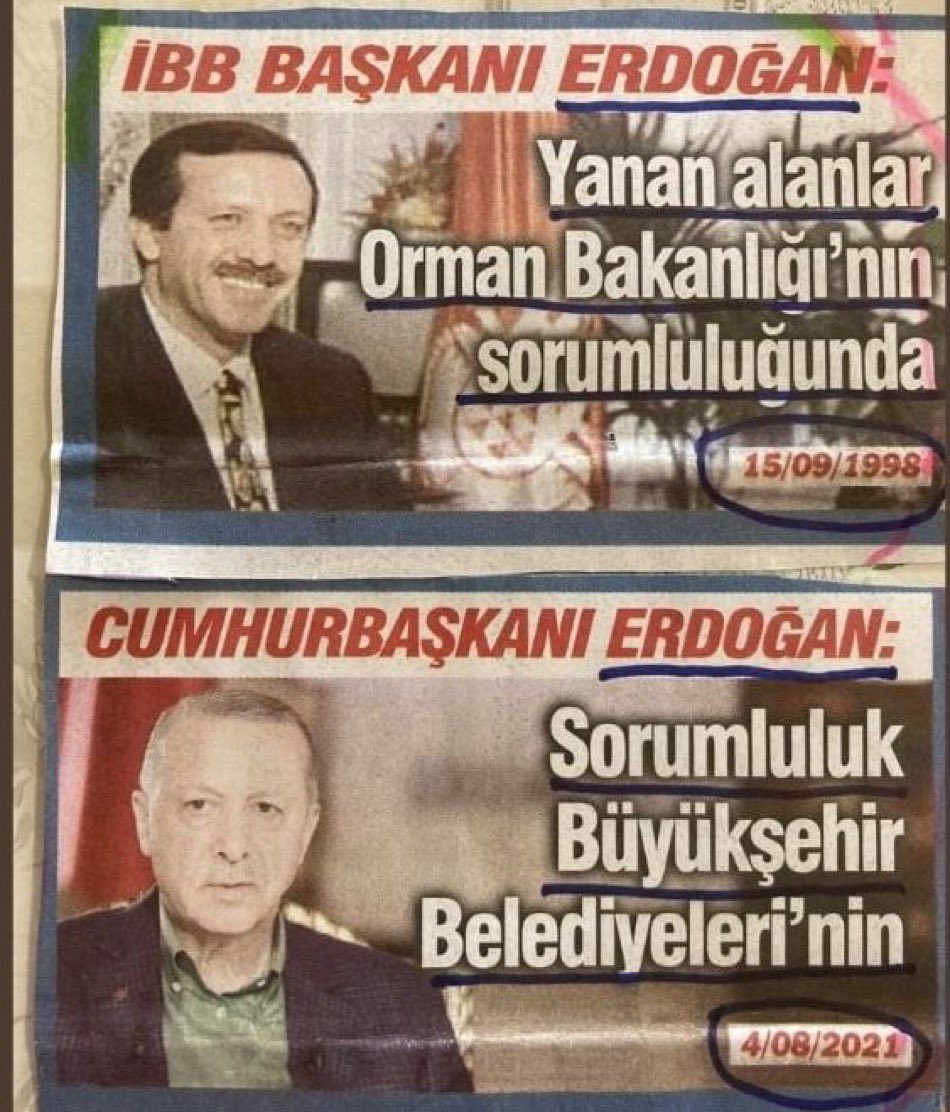 Koltuk değişti ama yıllardır değişmeyen tek bir şey var: Sorumluluk asla kendinde değil hep başkasında!
