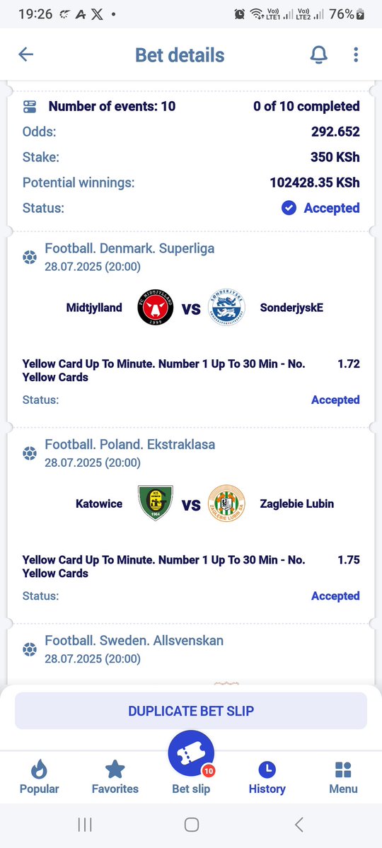 vivhylet's tweet image. Yellow cards 💛
#Paripesa code 👉 MEZT3
Click 👉paripesa.bet/atiss
Promocode:ATISS