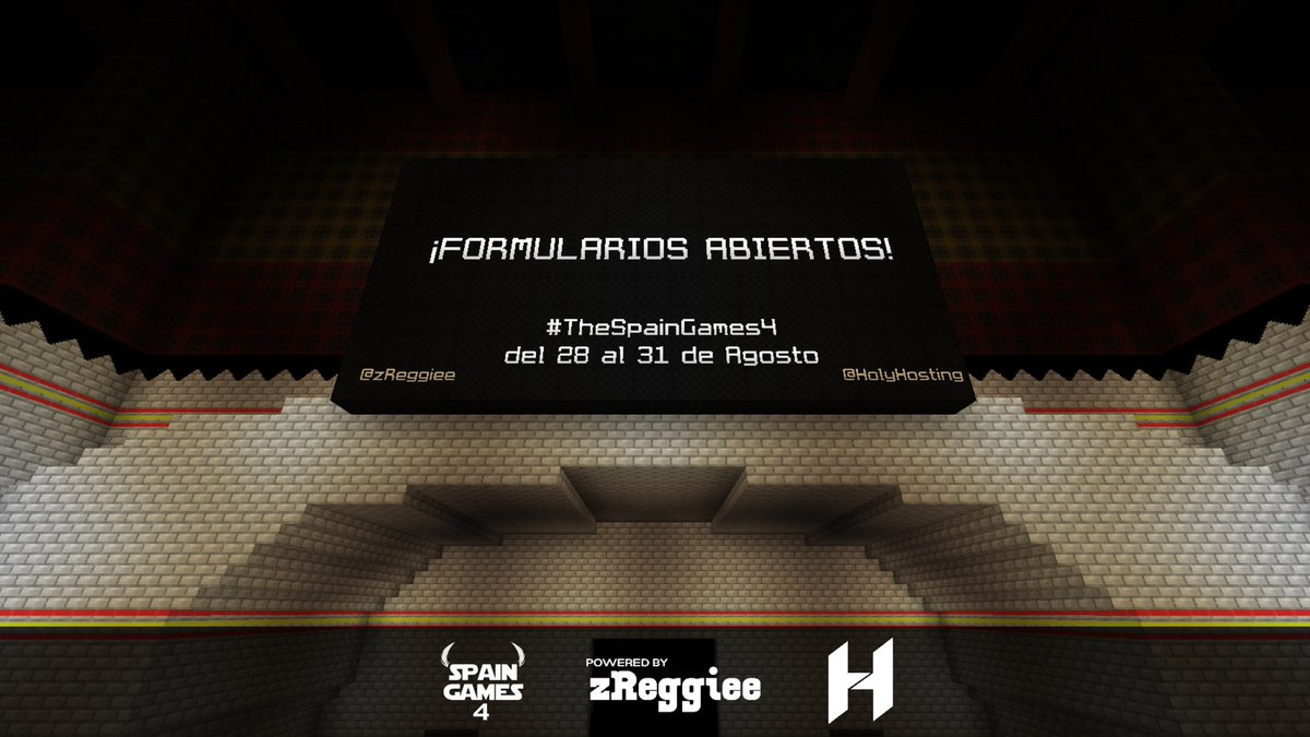 ¡Llego el momento de elegir a los jugadores de #TheSpainGames4! 🇪🇸

Del 28 al 31 de agosto, se juega por última vez.
El juego final está a punto de comenzar. 👀🔥

RT y Menciona a quien no puede faltar en esta última edición 👇

Formulario: forms.gle/KcnqACQMXwEkdt…