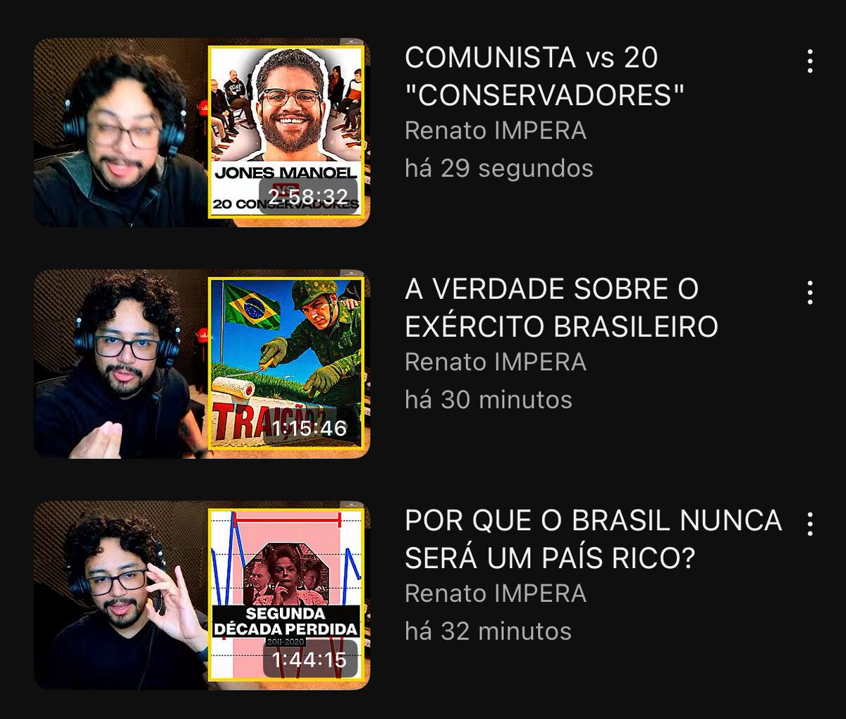 RenatoIMPERA's tweet image. O lote de longa duração