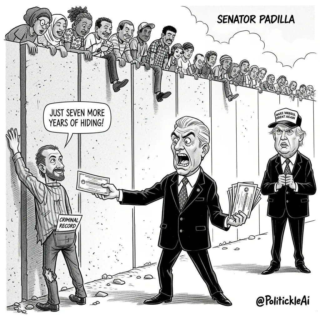 Politickle (@politickleai) on Twitter photo <a href="/libsoftiktok/">Libs of TikTok</a> Apparently, rewarding crime with citizenship is the new American Dream according to Democrats. <a href="/libsoftiktok/">Libs of TikTok</a> Apparently, rewarding crime with citizenship is the new American Dream according to Democrats.