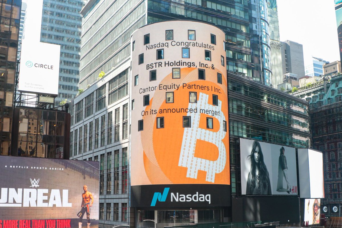 $CEPO $BSTR <a href="/Official_Cantor/">Cantor</a> <a href="/Brandonlutnick/">Brandon Lutnick</a> . photo courtesy @nasdaq markets. <a href="/macrocrunch/">Sean Bill</a> <a href="/adam3us/">Adam Back</a>