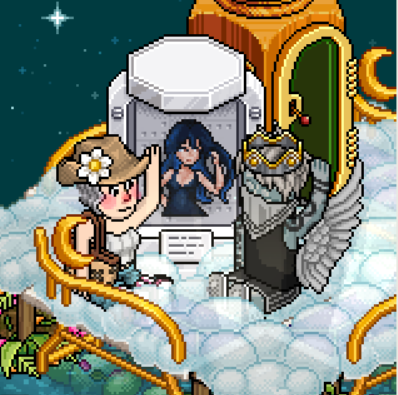 Muchas gracias a <a href="/HabboTemplarios/">HabboTemplarios☁️</a> por hacernos tan felices a <a href="/Spainhabbo/">Spαin✨</a> y a mí con esta plaquita de <a href="/Aitanax/">AITANA</a>