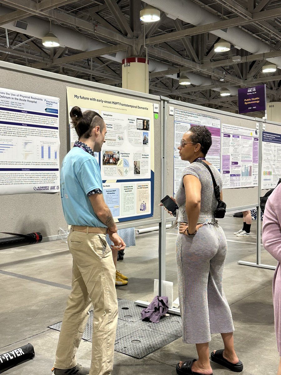 Cure MAPT FTD (@curemaptftd) on Twitter photo Come visit <a href="/CureMaptFtd/">Cure MAPT FTD</a> at our posters today at #681 and #697 at #AAIC25 #AAIC2025 or at booth 1729 with the <a href="/alzassociation/">Alzheimer's Association</a> Come visit <a href="/CureMaptFtd/">Cure MAPT FTD</a> at our posters today at #681 and #697 at #AAIC25 #AAIC2025 or at booth 1729 with the <a href="/alzassociation/">Alzheimer's Association</a>