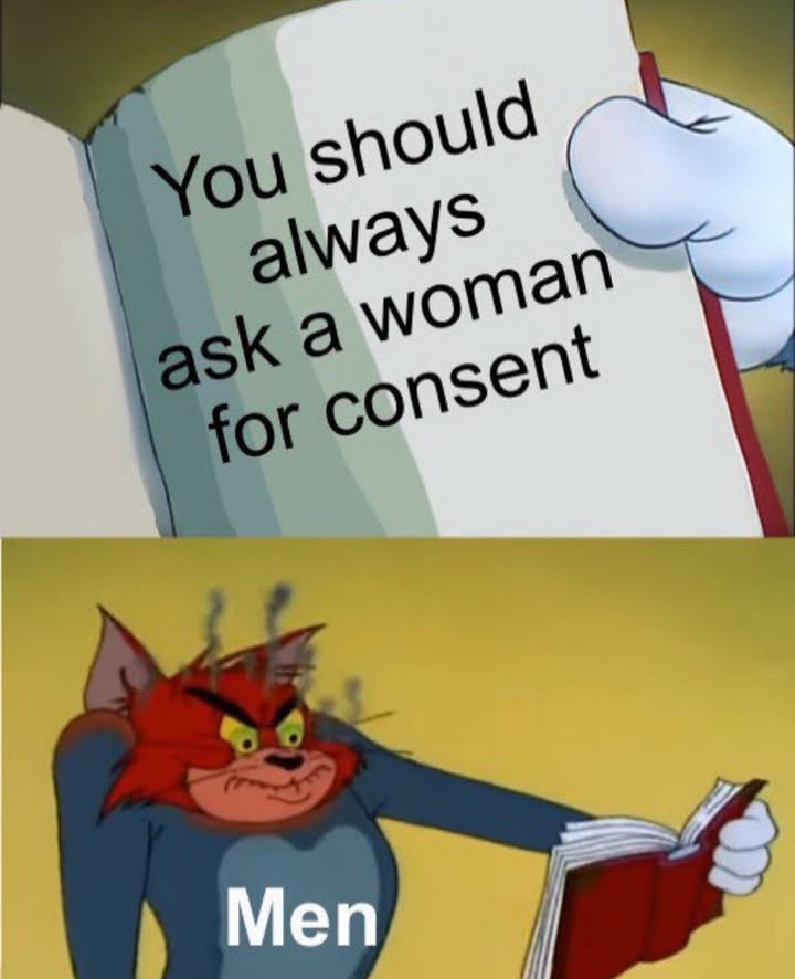 Men in the comments be like: