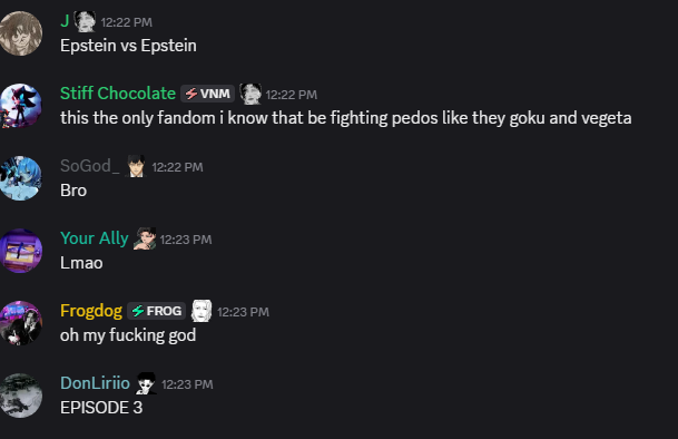 rotuy2023's tweet photo. the entire kagurabachi server is cooking avizie i'm fucking crying dude https://t.co/MfGnR4iygj
