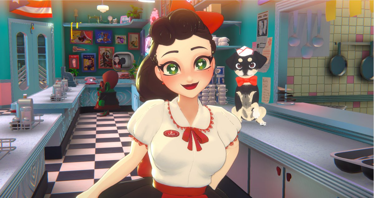 Miss Lala ☕🍒 1950s Diner Waitress (@misslalavt) on Twitter photo GOOD MORNING ☕
The Diner is open, come by for some cawfee and chattin'! See ya there!
Twitch.tv/MissLalaVT GOOD MORNING ☕
The Diner is open, come by for some cawfee and chattin'! See ya there!
Twitch.tv/MissLalaVT