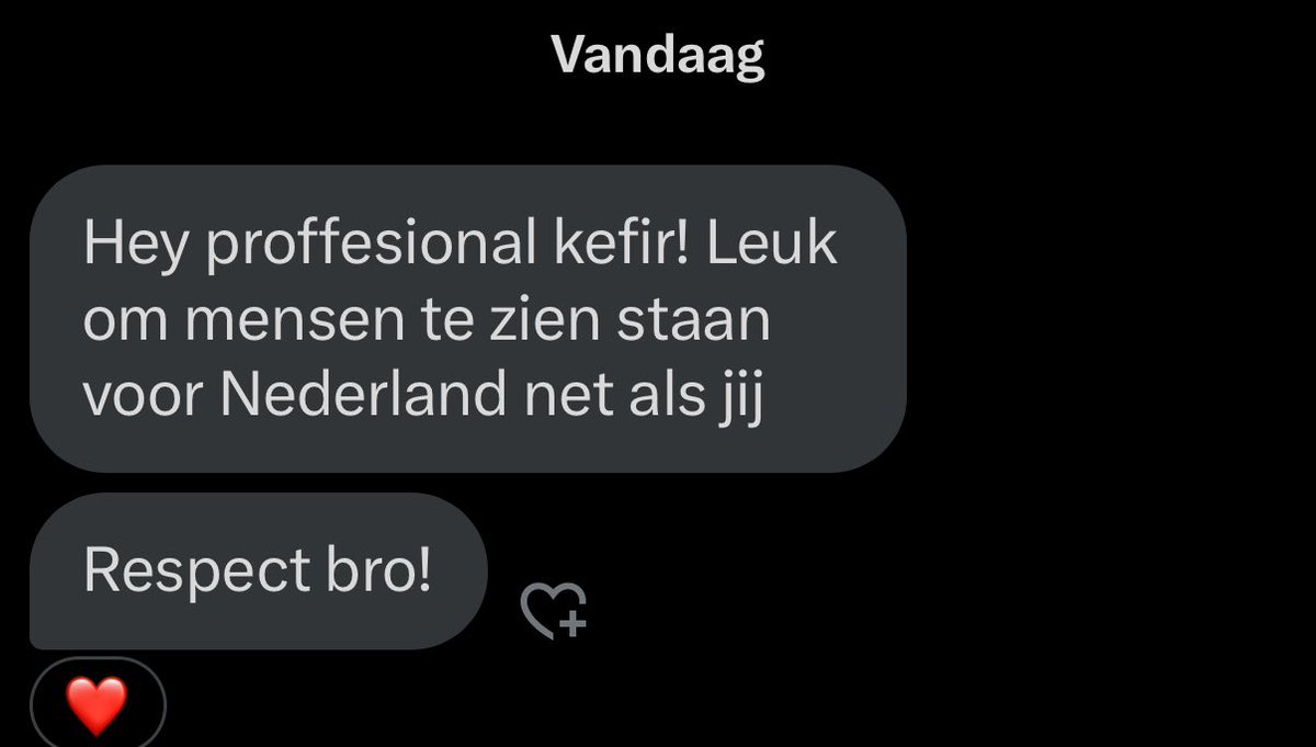 DutchKafir's tweet image. Fijn om dit soort berichten te ontvangen.
