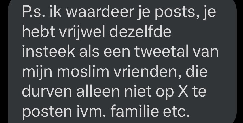DutchKafir's tweet image. Fijn om dit soort berichten te ontvangen.