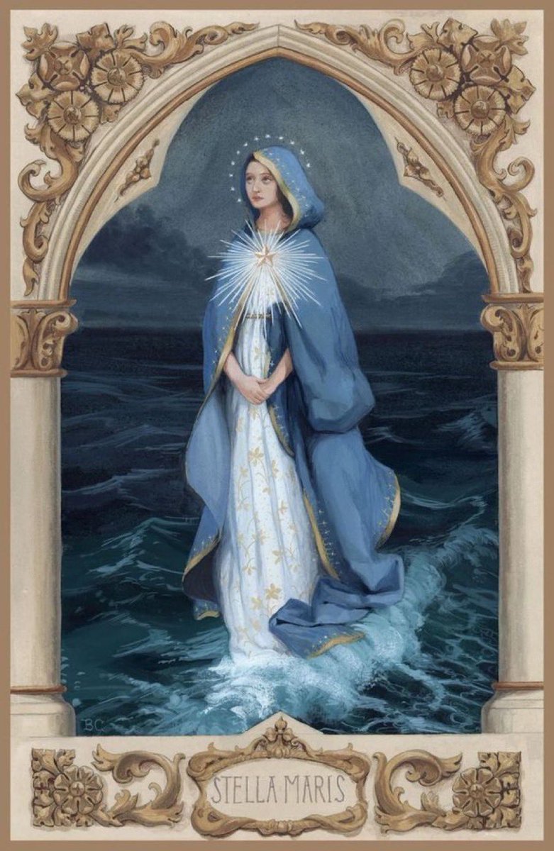 Faithful2Pray's tweet image. Stella Maris, Bright Star of the Sea, guide us.