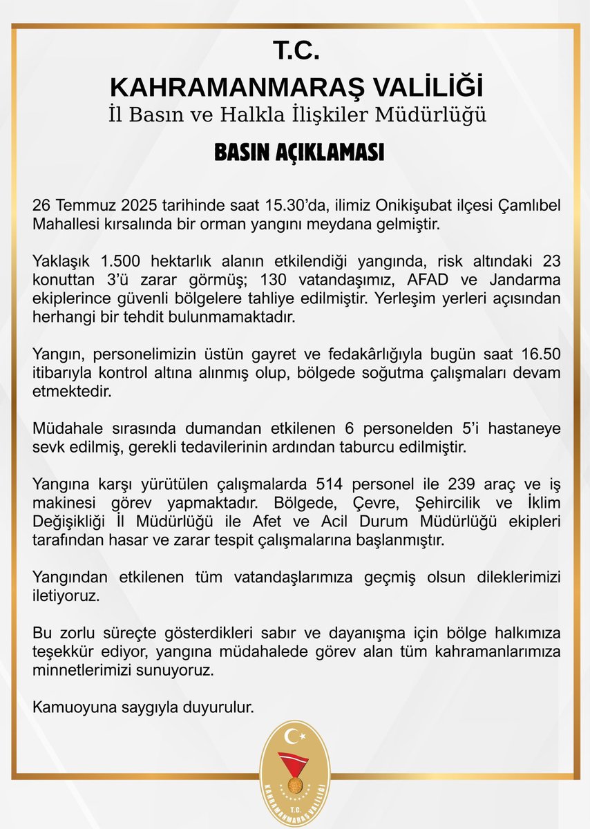 BASIN AÇIKLAMASI⬇️
