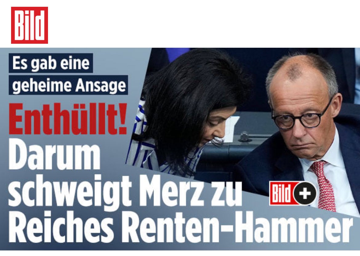 Prioritäten. So wichtig.

Nur zur Erinnerung: Sie sind Deutscher Bundeskanzler, <a href="/_FriedrichMerz/">Friedrich Merz</a>.