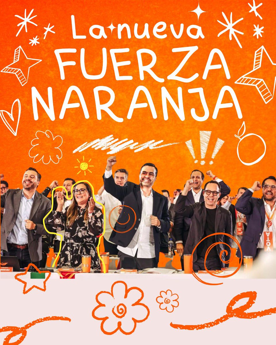 Somos la segunda fuerza de México y la mejor alternativa de futuro.

Somos #LaFuerzaNaranja 🍊