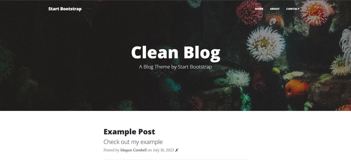AshakUmesh1's tweet image. 🚀 Day 67 of #100DaysOfCode
Built a full-featured blog app using #Flask (routing, templates), #WTForms (form handling & validation), and #CKEditor(rich text editing). Styled everything with #Bootstrap 5(UI design) for responsiveness.
#Python #Flask #WebDev