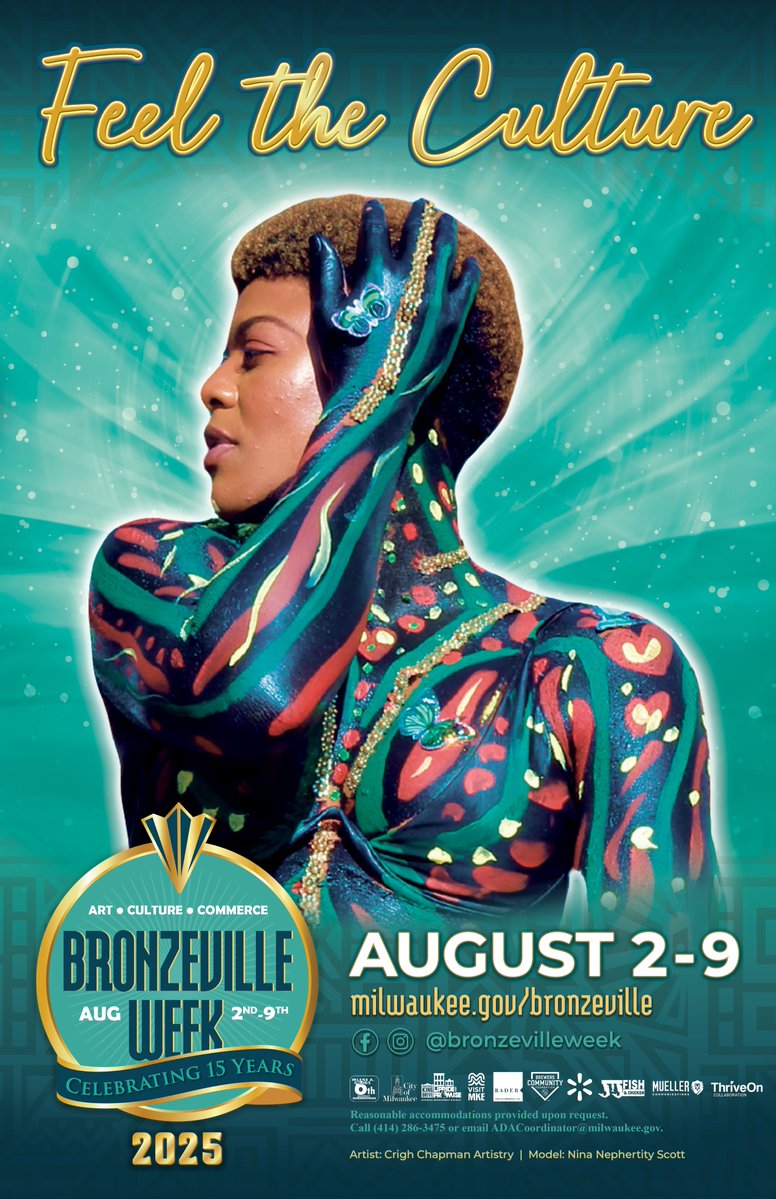 Alderwoman Coggs to welcome Bronzeville Week 2025 with press conference TOMORROW. 

city.milwaukee.gov/ImageLibrary/G…